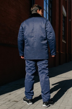 Куртка Работник MIX BLUE утепленная №БСР-350