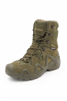Ботинки высокие тактические PRO (зеленые) №УФР-ОБ-8963