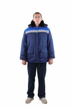 Куртка рабочая зимняя "Авиатор" (синий) №GL0428 (24-27)